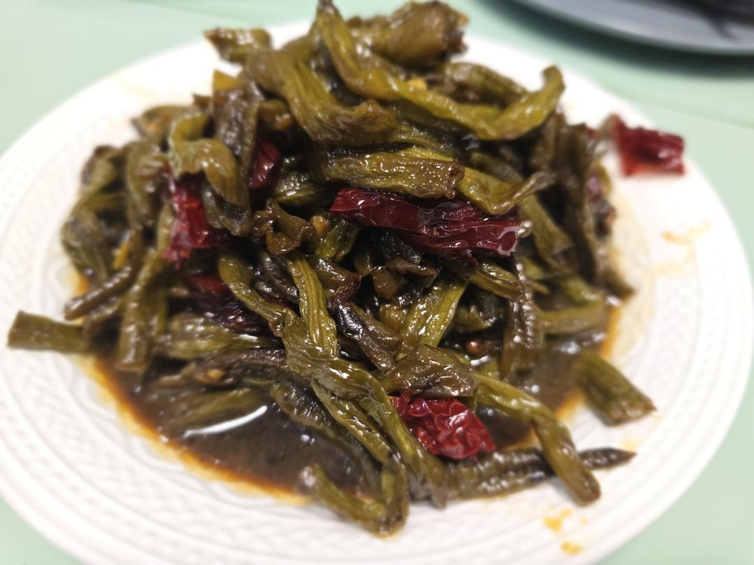 宁波家常菜，糖醋烤带豆