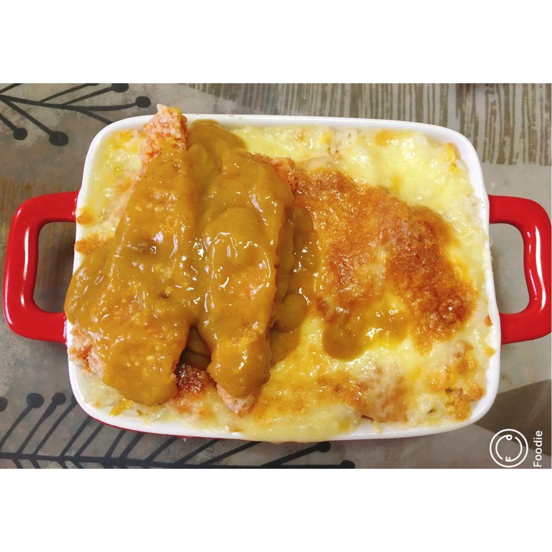 番茄鸡肉浓情焗饭【两人份】