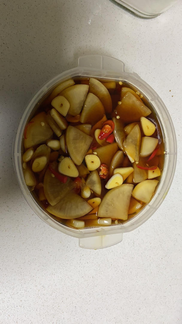 超爽口的酸辣萝卜（解腻神器）
