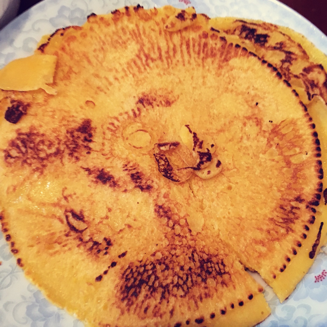 玉米饼（分分钟搞定简单早餐）