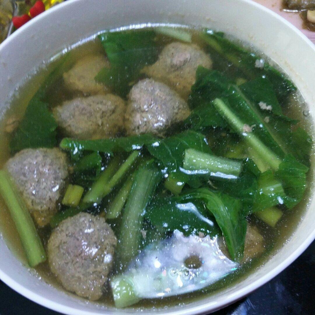 牛肉丸子汤