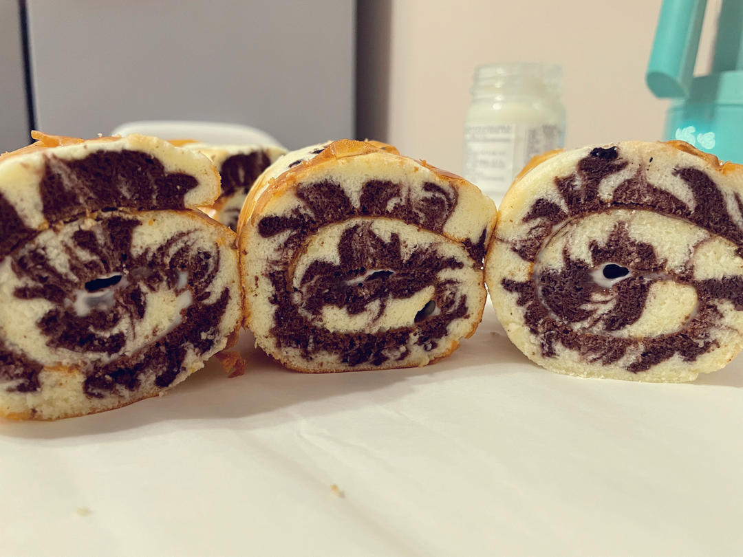 可可旋风蛋糕卷（视频）