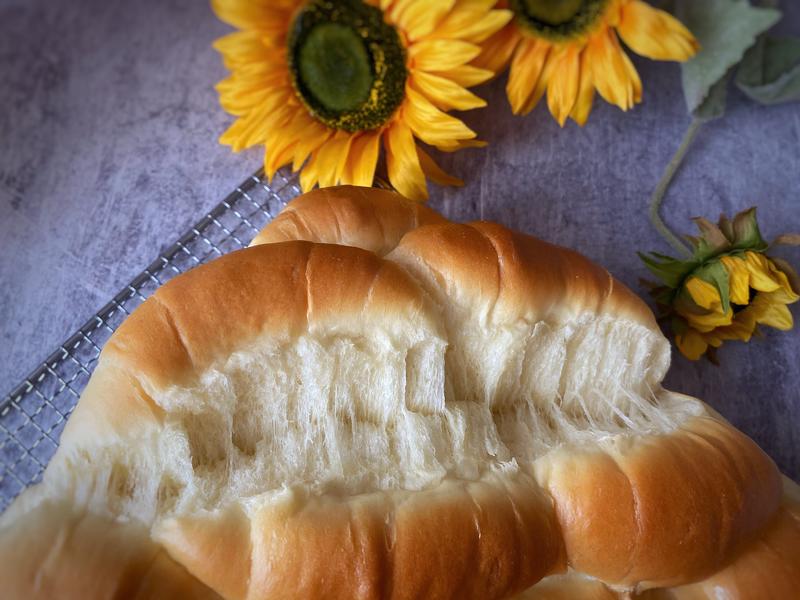 纯奶手撕吐司的做法 步骤1