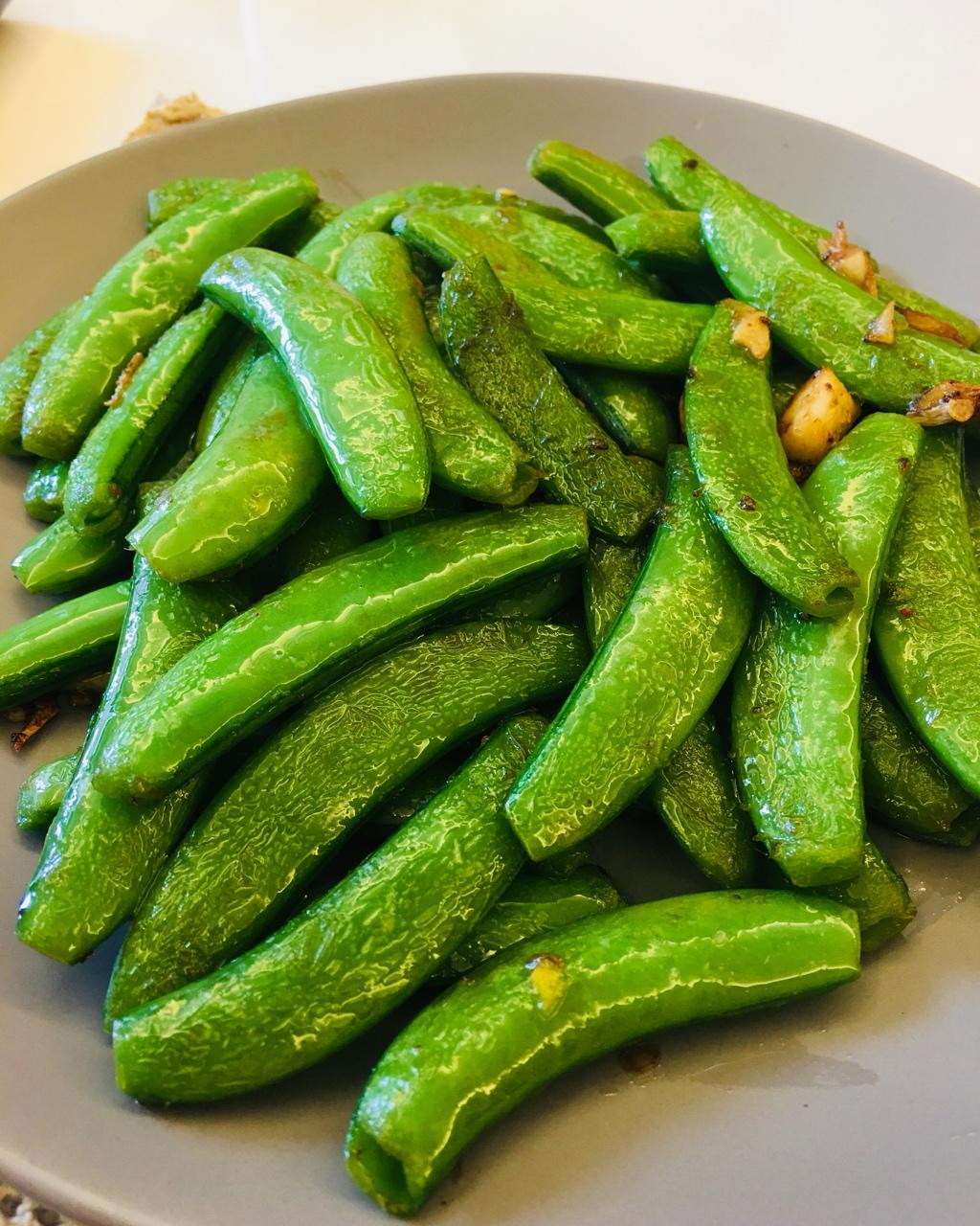 清炒甜豆