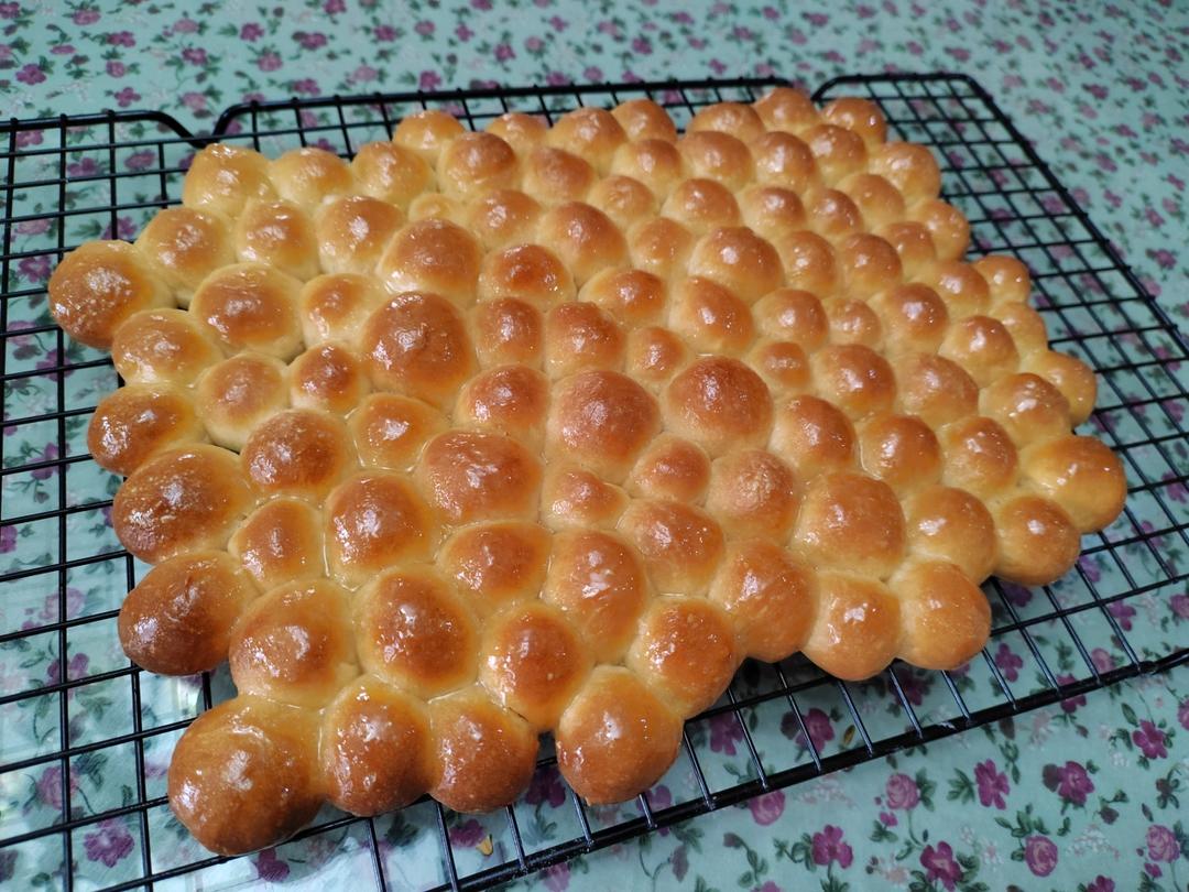 免揉的面包~bubble bread~泡泡面包