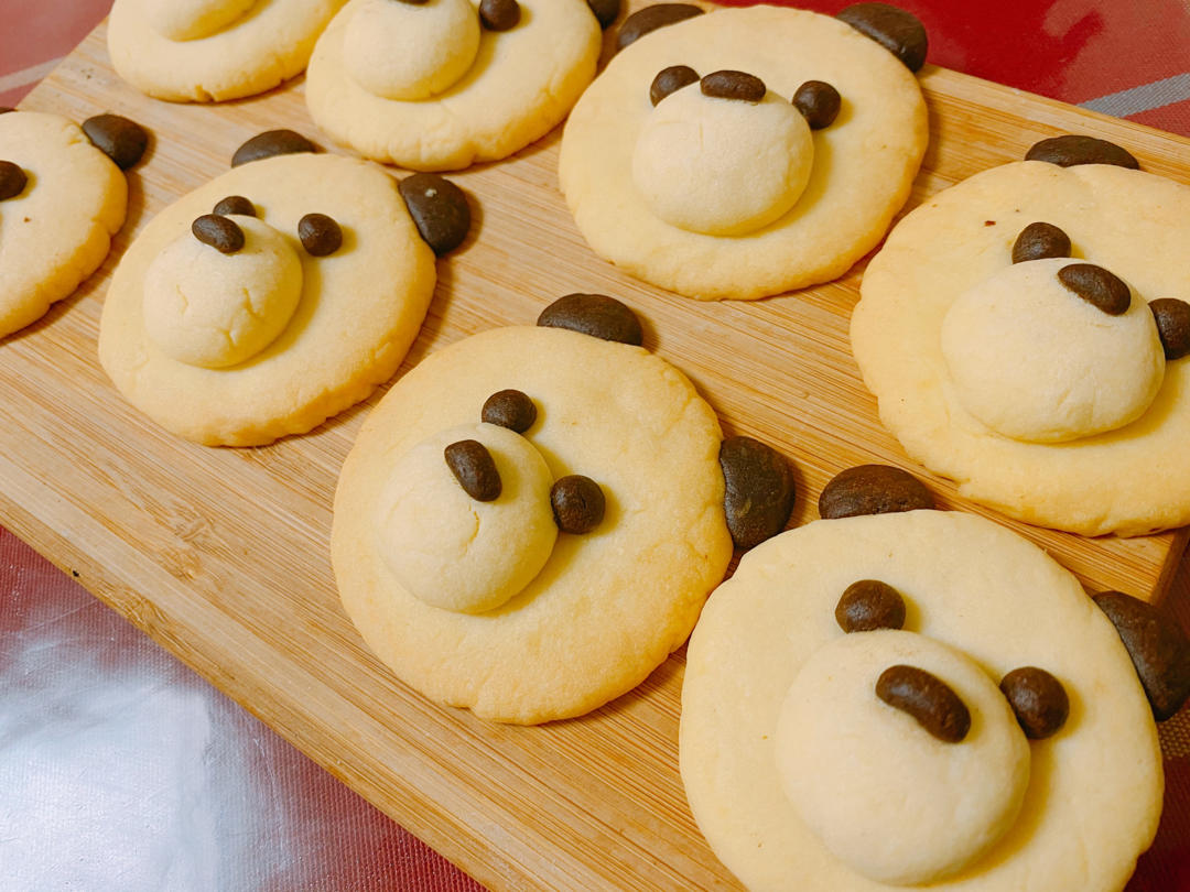 xuecha做的【大师范烘焙】萌萌的小熊饼干