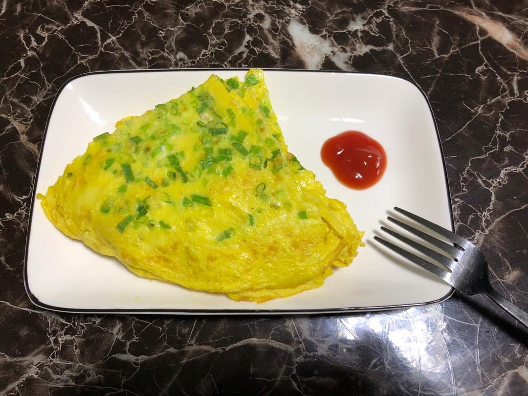 快手鸡蛋饼～～十分钟早餐！