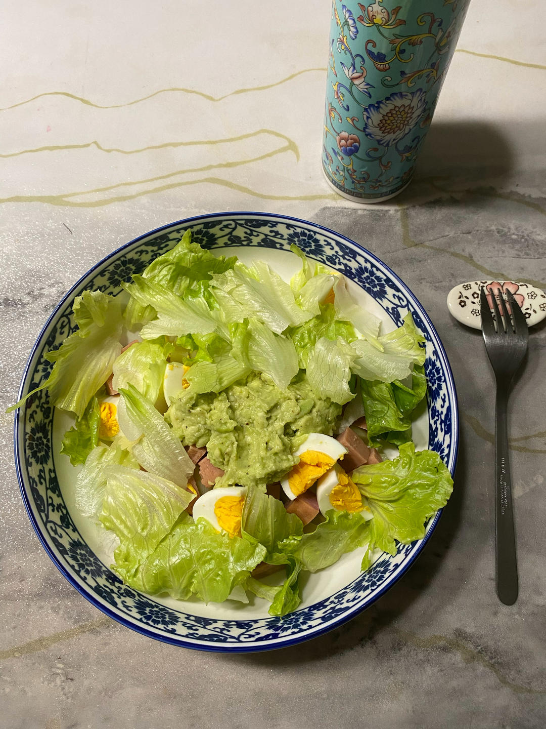 牛油果土豆沙拉（减肥餐）