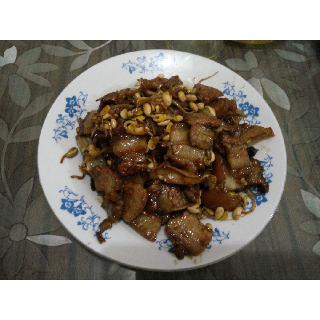 豆芽黄焖肉