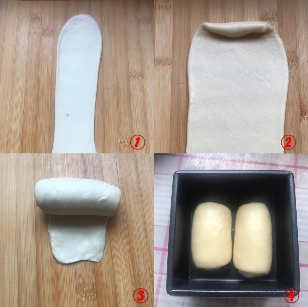 纯奶手撕吐司的做法 步骤1