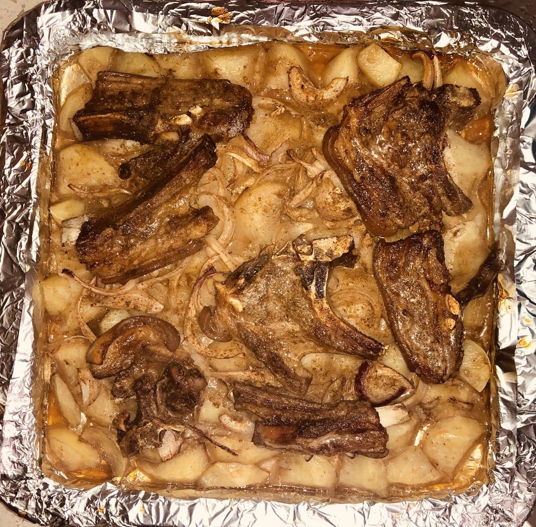 烤箱烤羊排（最简单版）