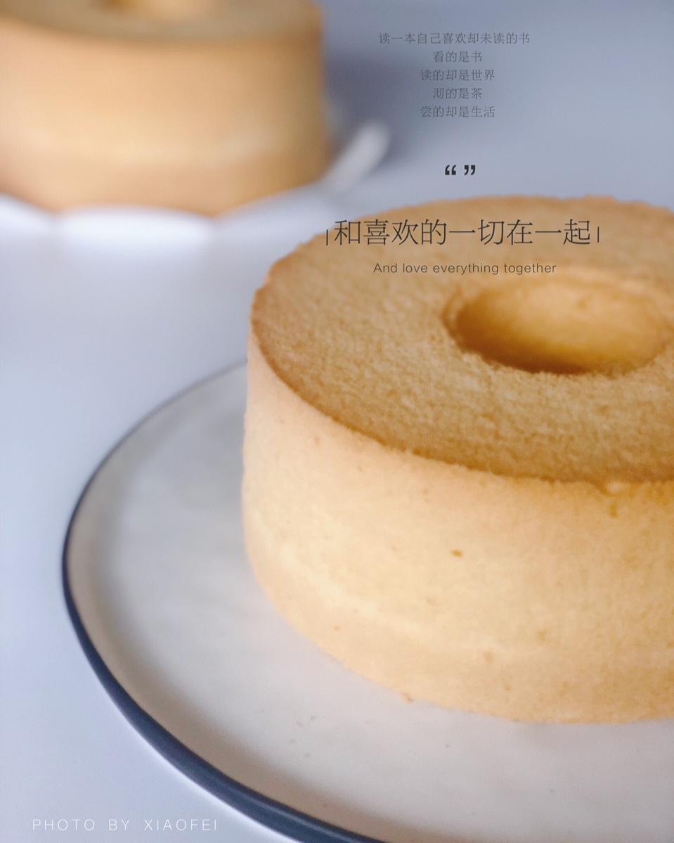 青井聪子の原味戚风蛋糕