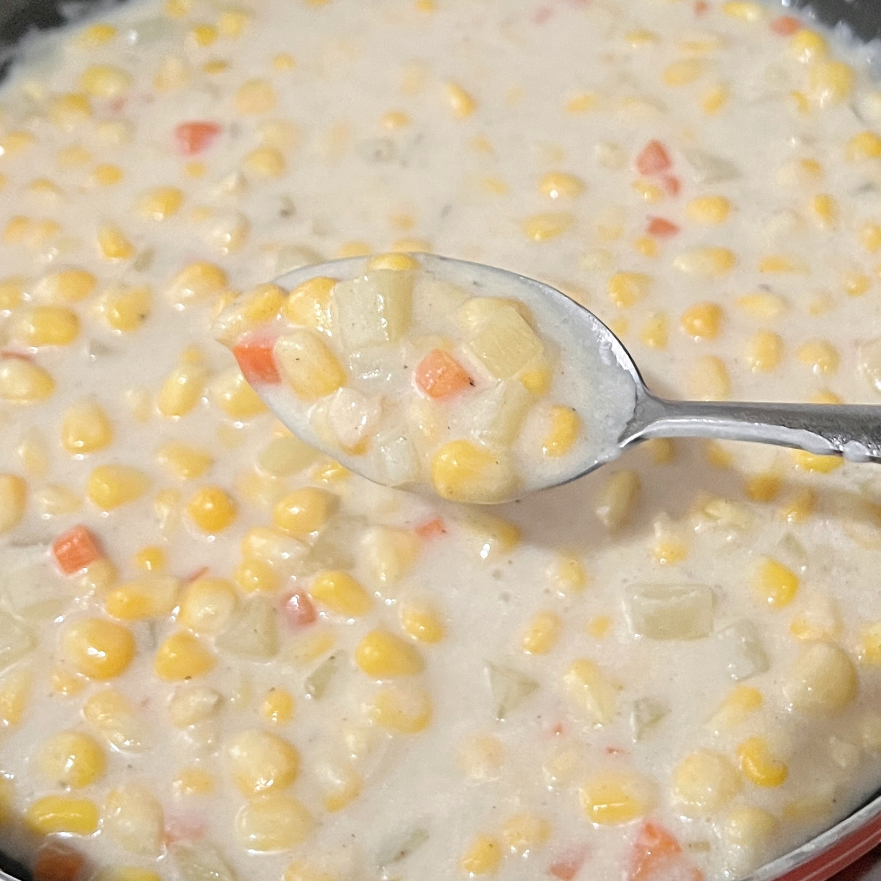 奶油玉米浓汤（简易版)的做法