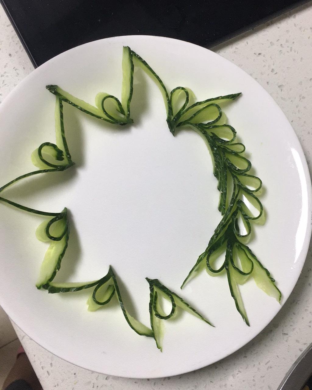 nicolehu做的黄瓜围边