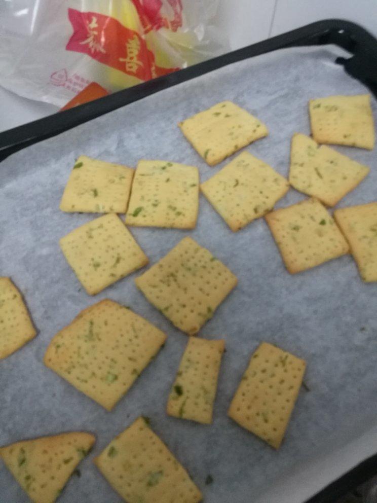 无糖香葱苏打咸饼干