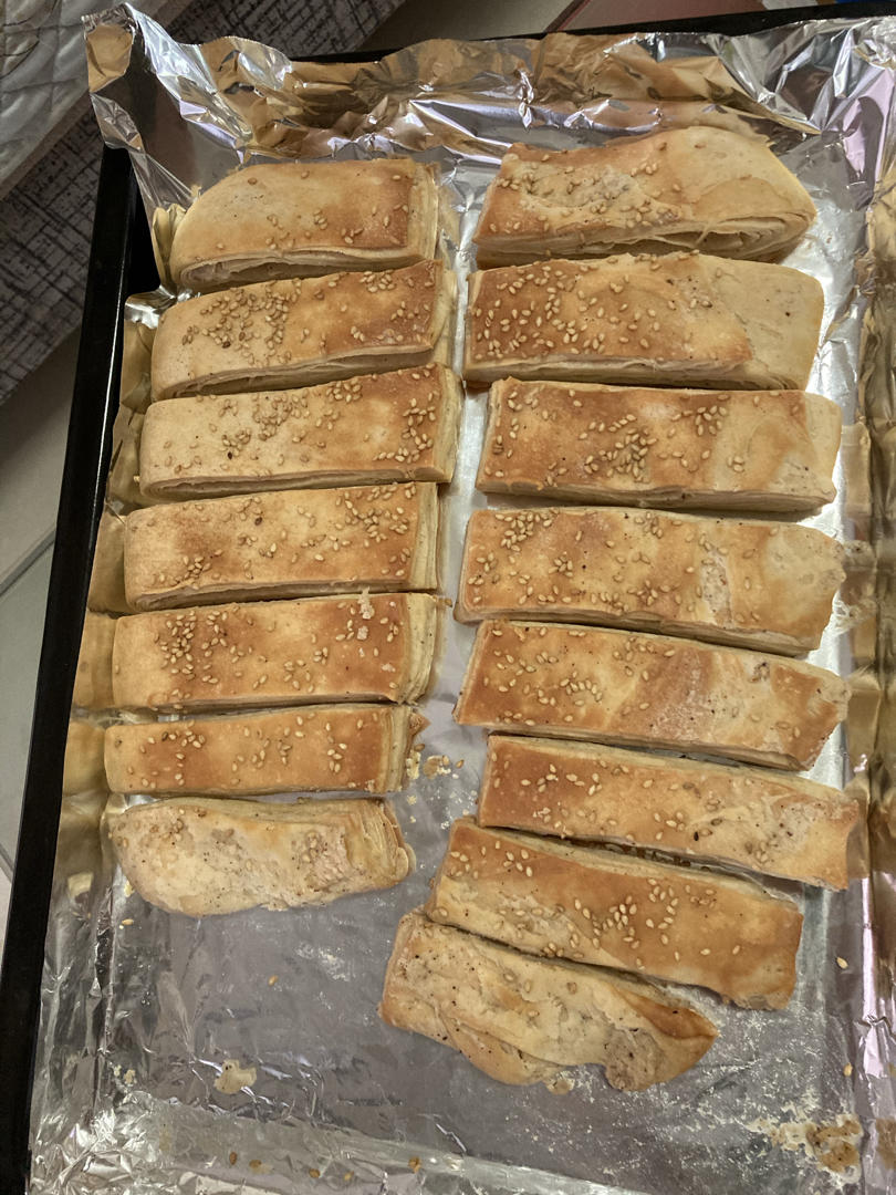 五香千层酥饼