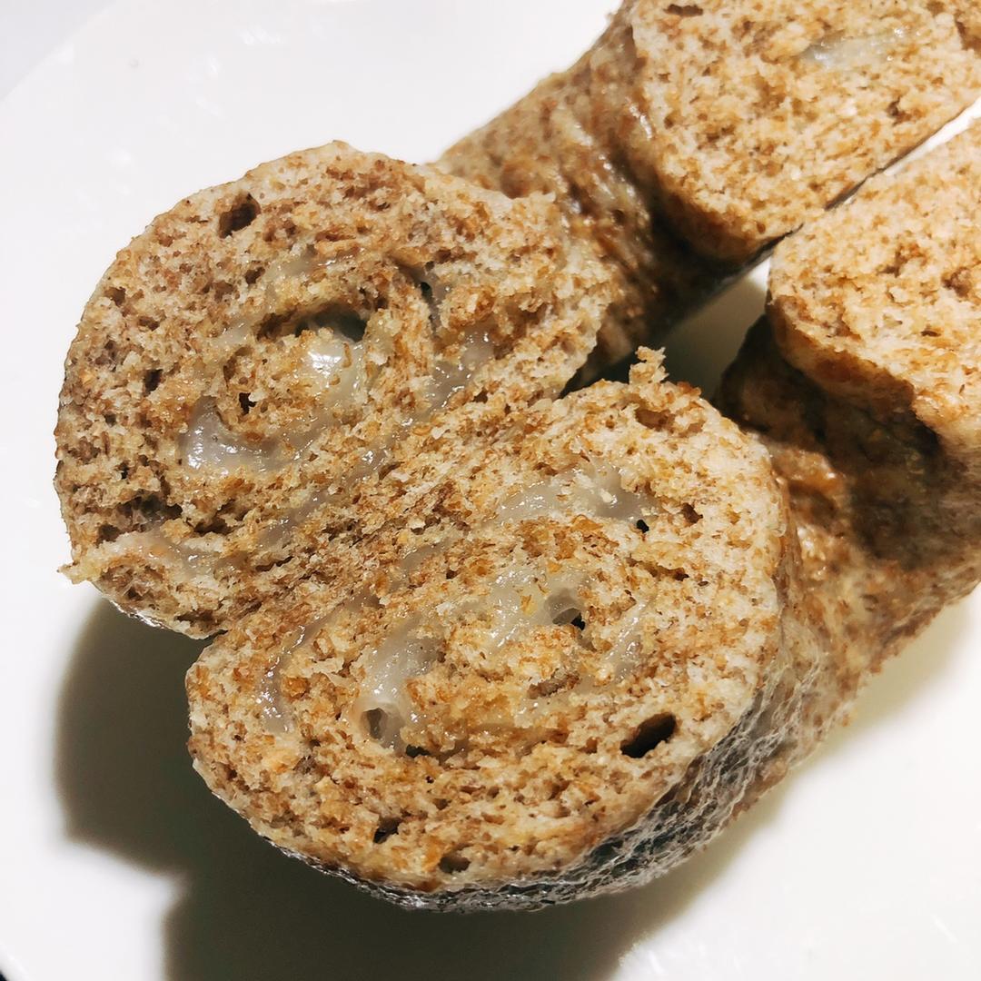 【Eat with Big Lu】麻薯夹心小面包，其实是个顶饿低卡的窝头