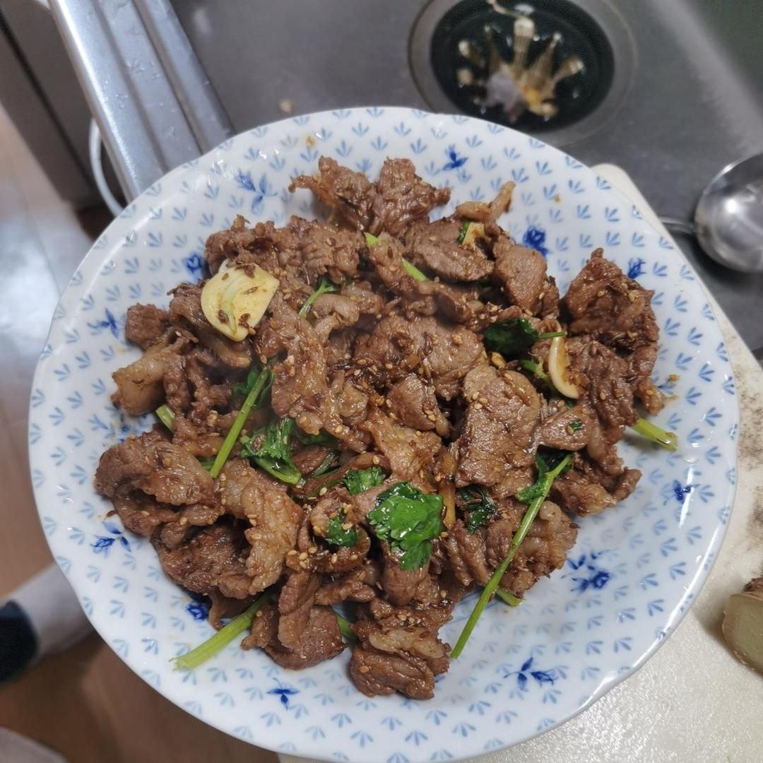 孜然羊肉