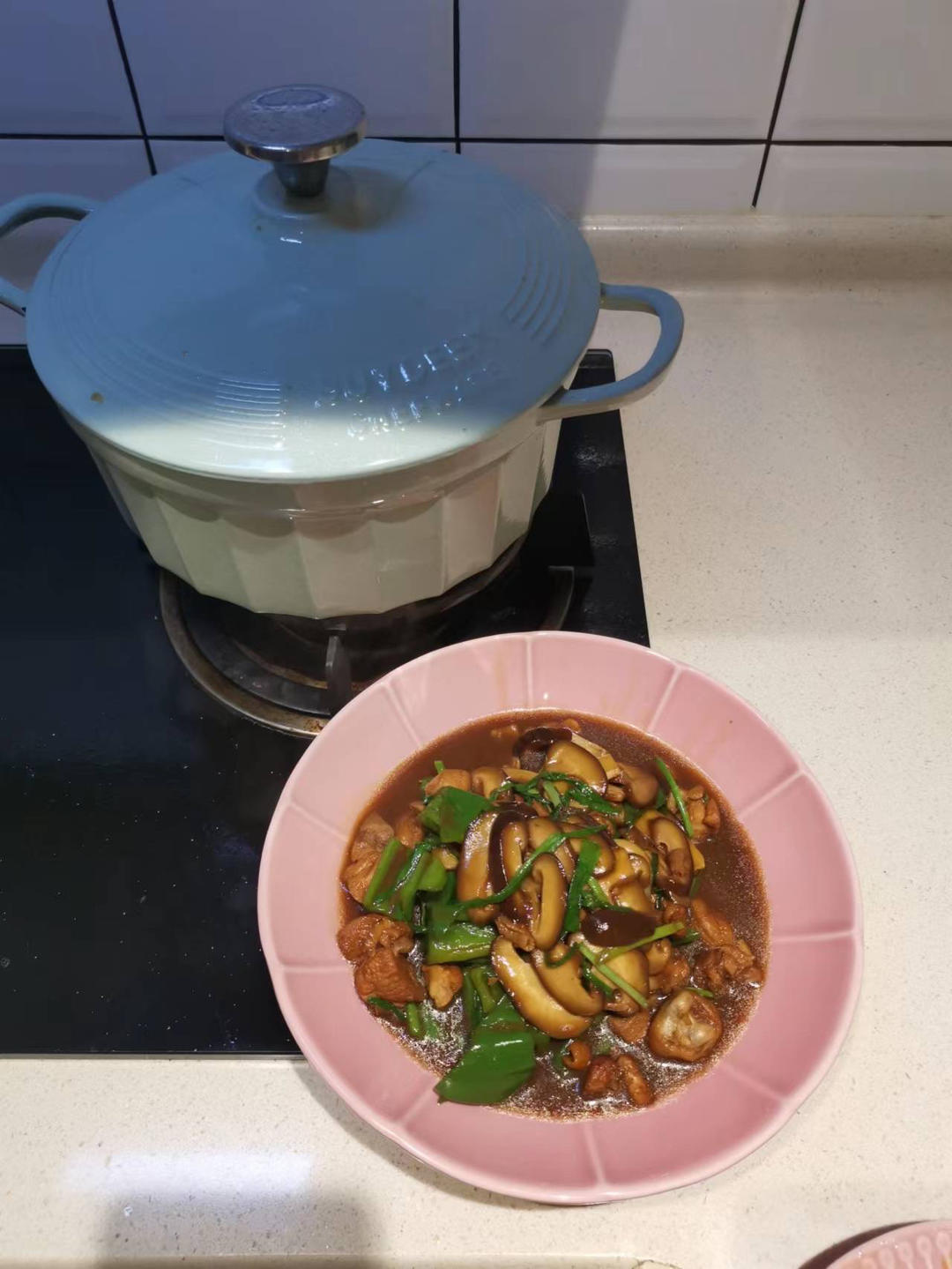 简易大盘鸡【5-6月北鼎珐琅锅食谱】