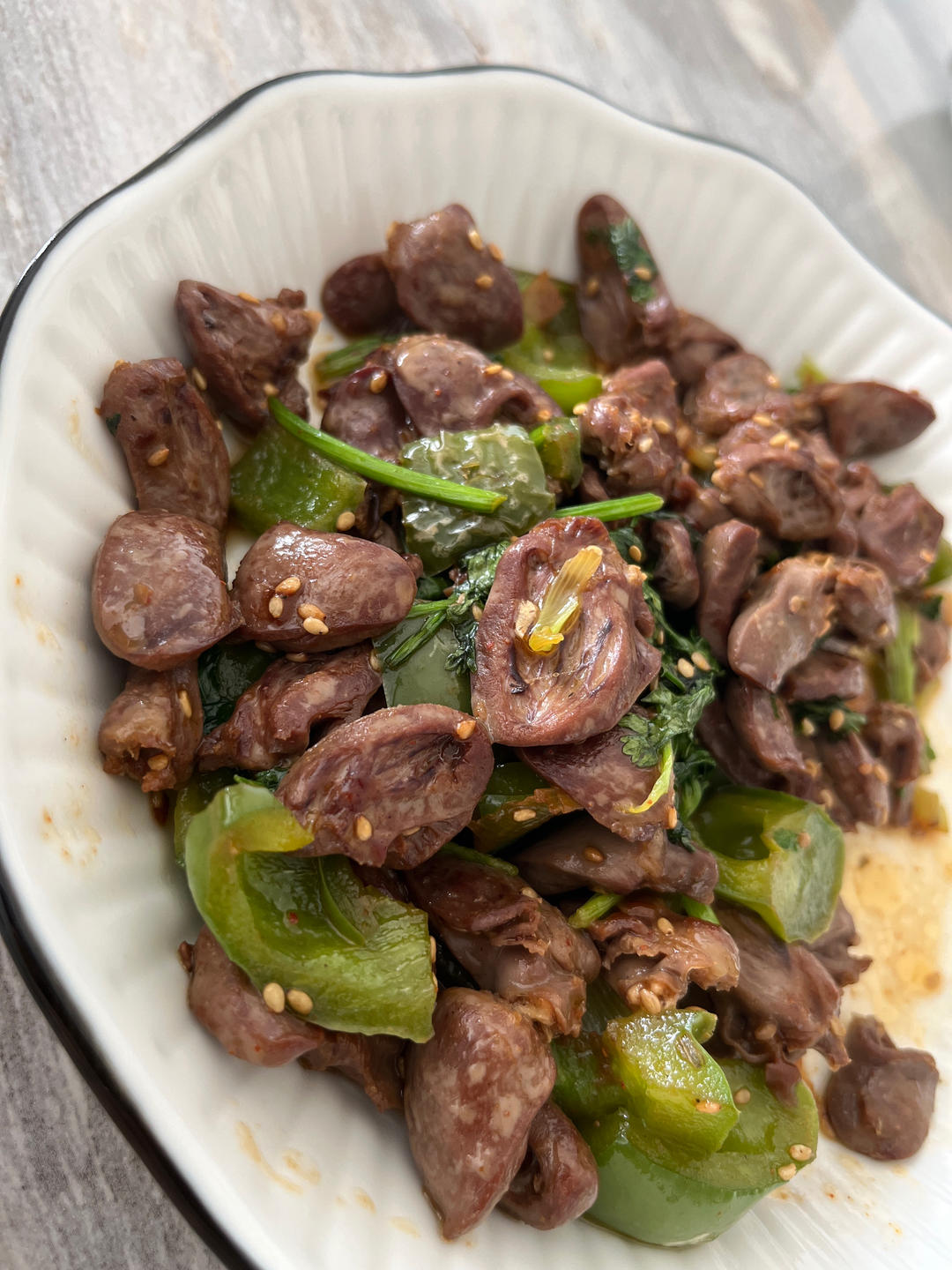 烧烤鸡心（孜然鸡心）