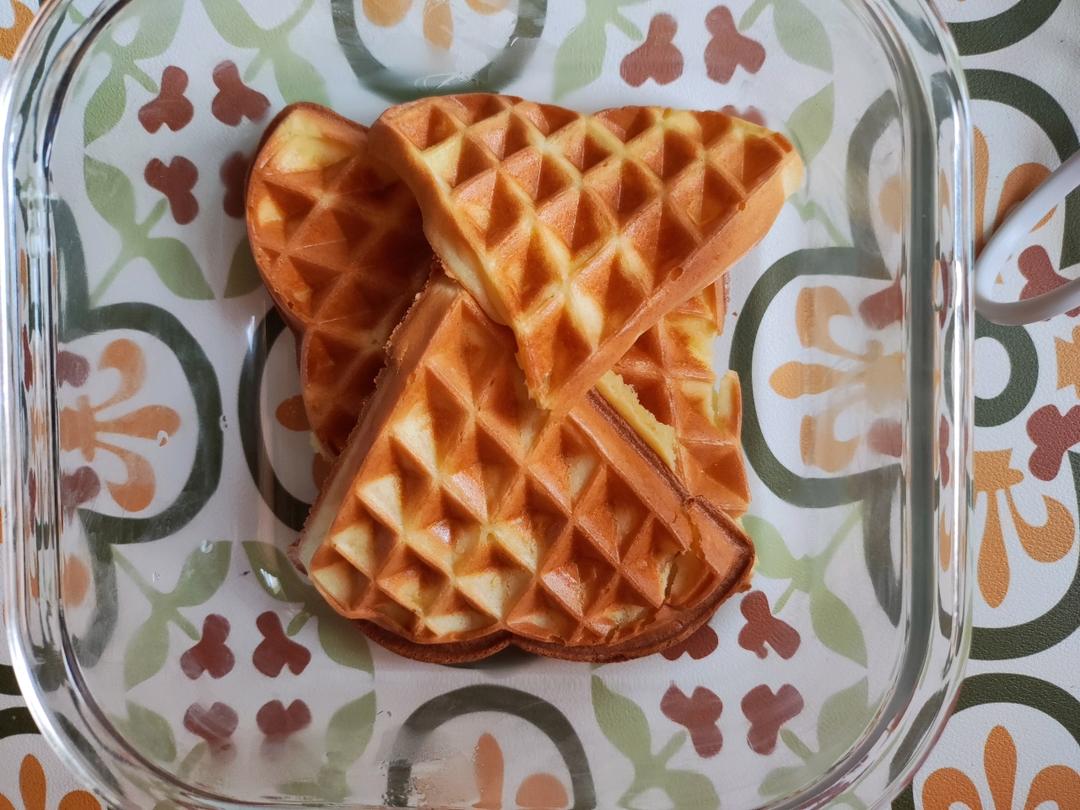 无泡打粉华夫饼(早餐机版)