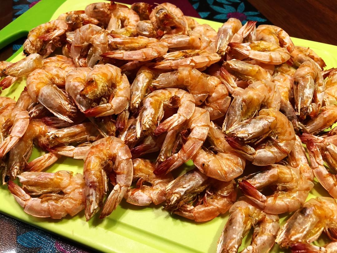 烤虾干