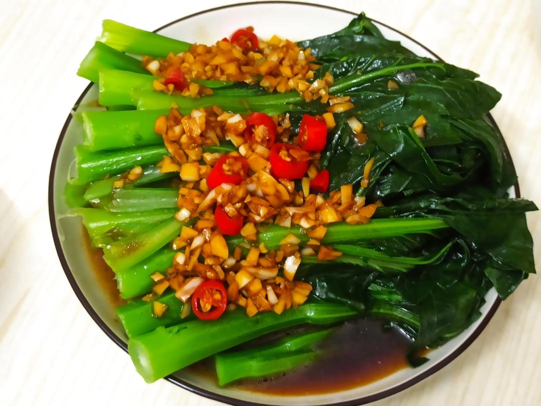 白灼菜心