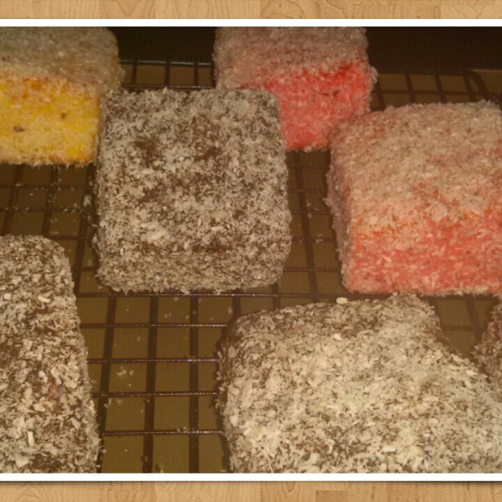 澳洲莱明顿蛋糕 Lamington