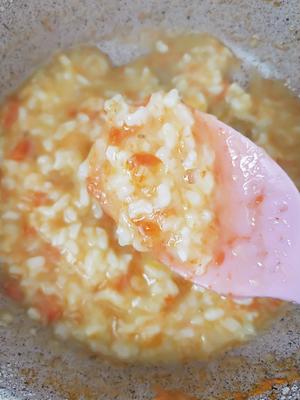 8个月宝宝辅食粥——胡萝卜鳕鱼粥的做法 步骤5