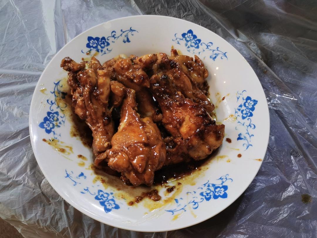 日式蜜汁照烧鸡翅根（好吃到吮指～）