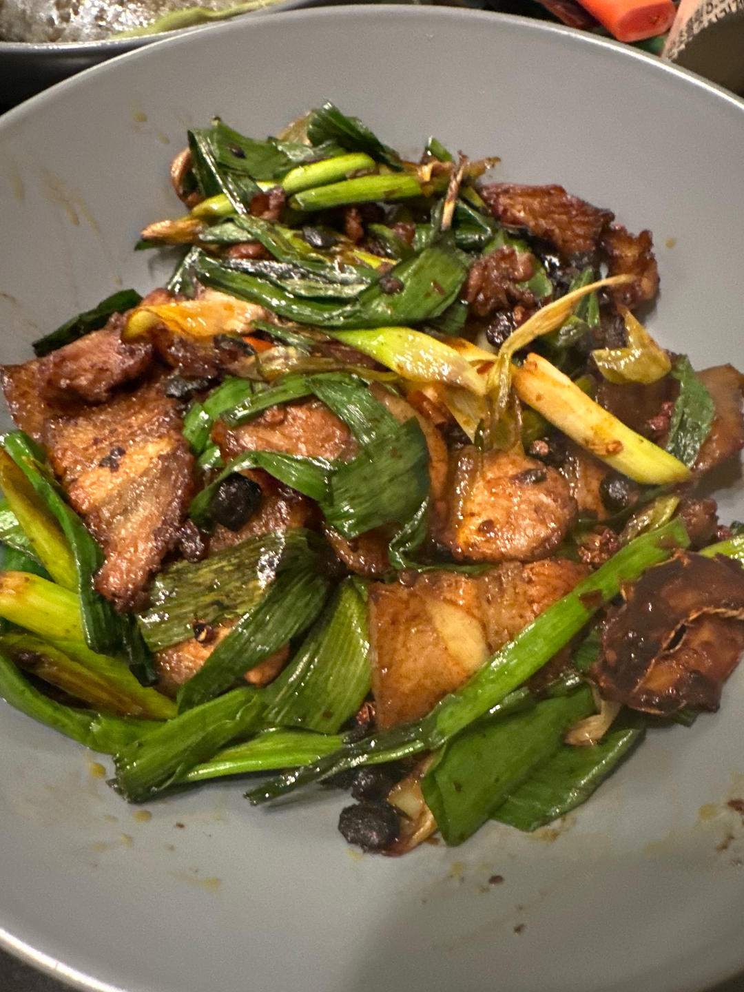 蒜苗回锅肉——经典川菜