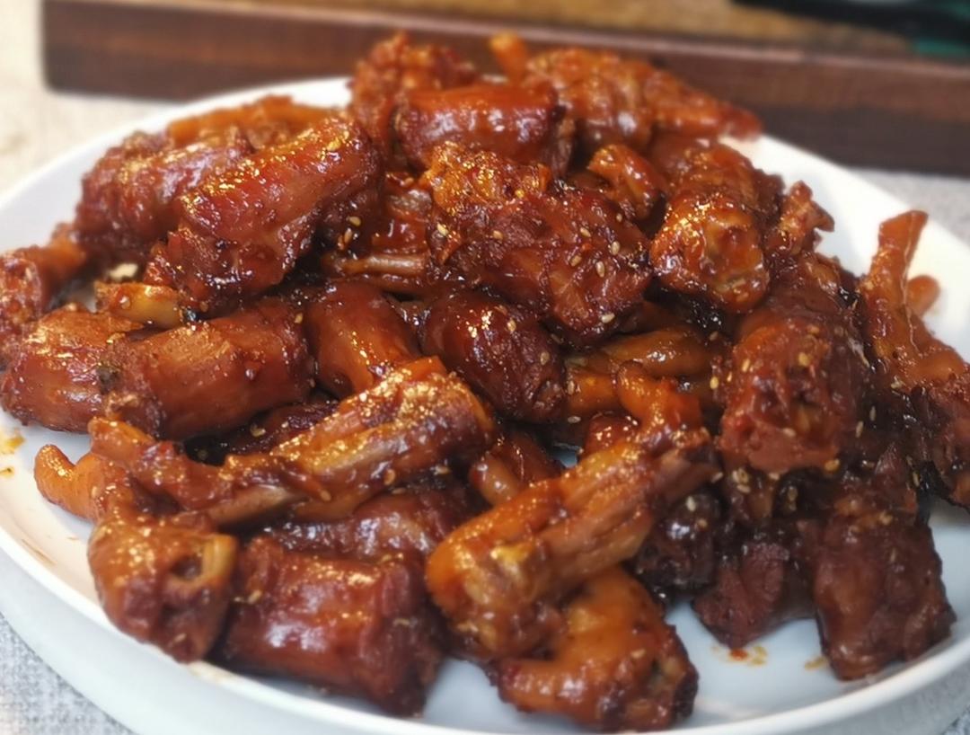 从此告别周黑鸭久久鸭脖的麻辣鸡脖（鸭脖）