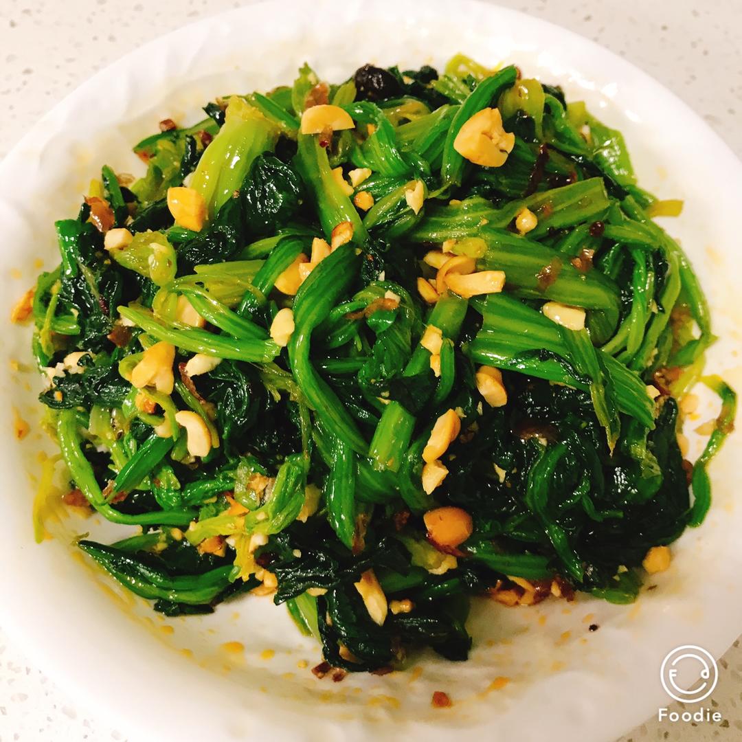 凉拌菠菜