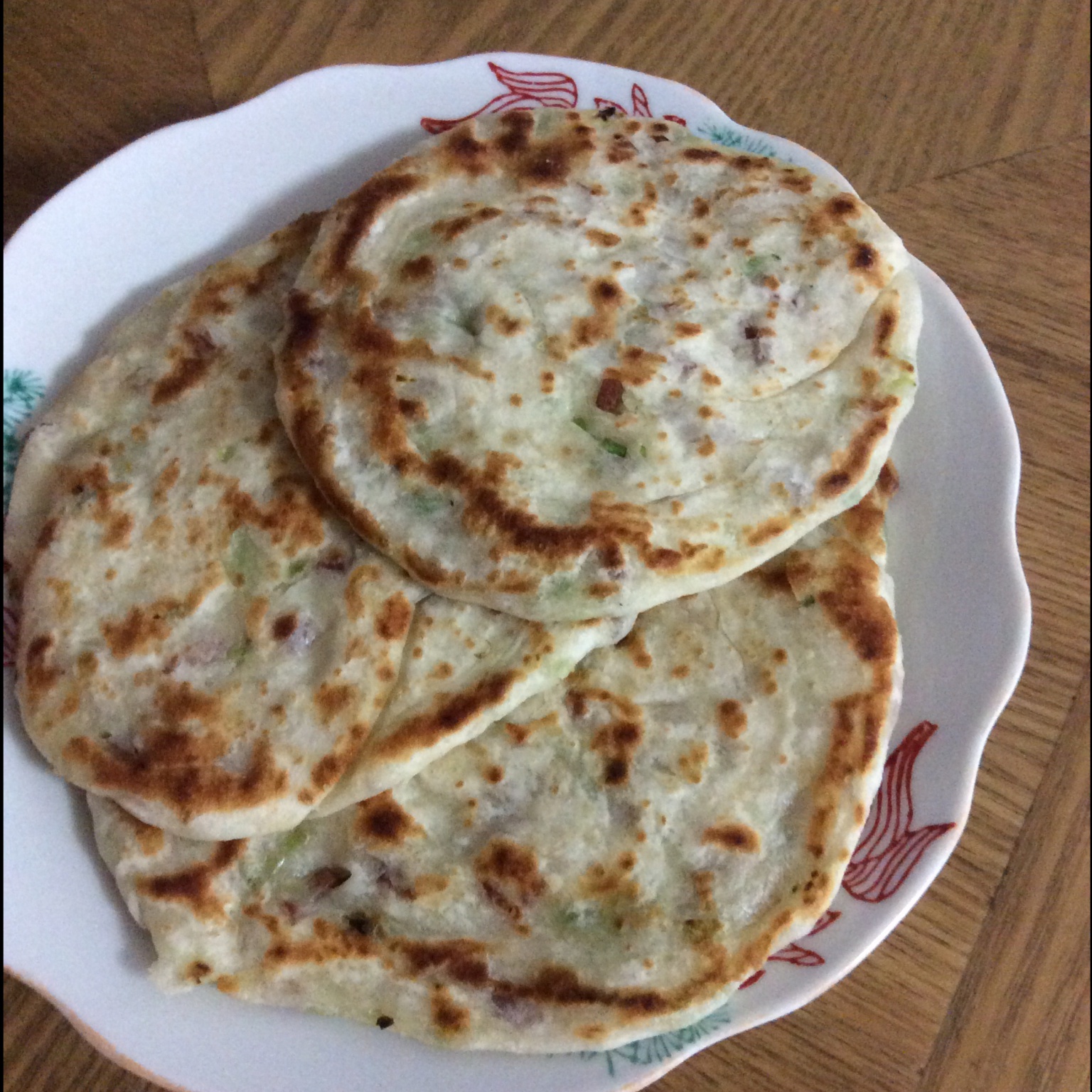 火腿葱花饼