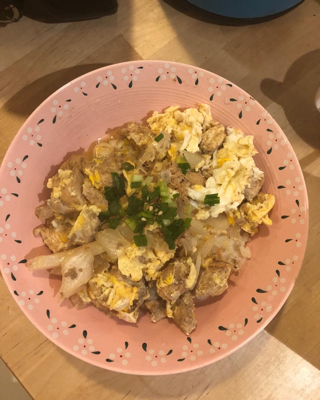 親子丼～低卡增肌的快手亲子盖饭