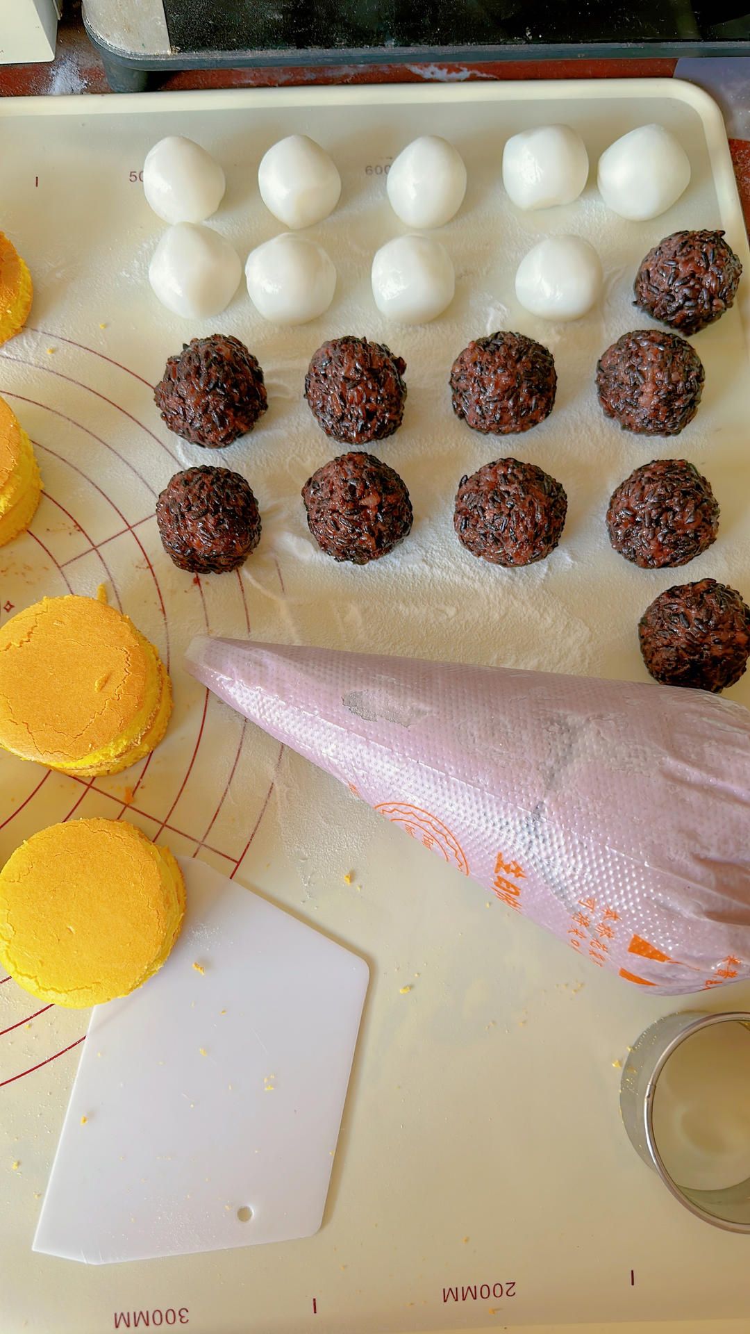 好利来同款芋泥雪贝｜附超快手免炒芋泥馅制作