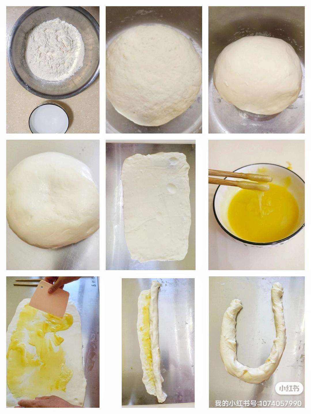 纯奶手撕吐司的做法 步骤1