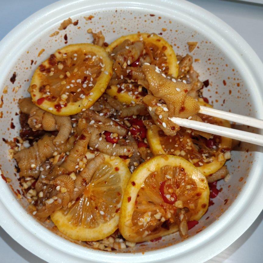 【柠檬酸辣鸡爪】自制超级无敌美味的网红鸡爪