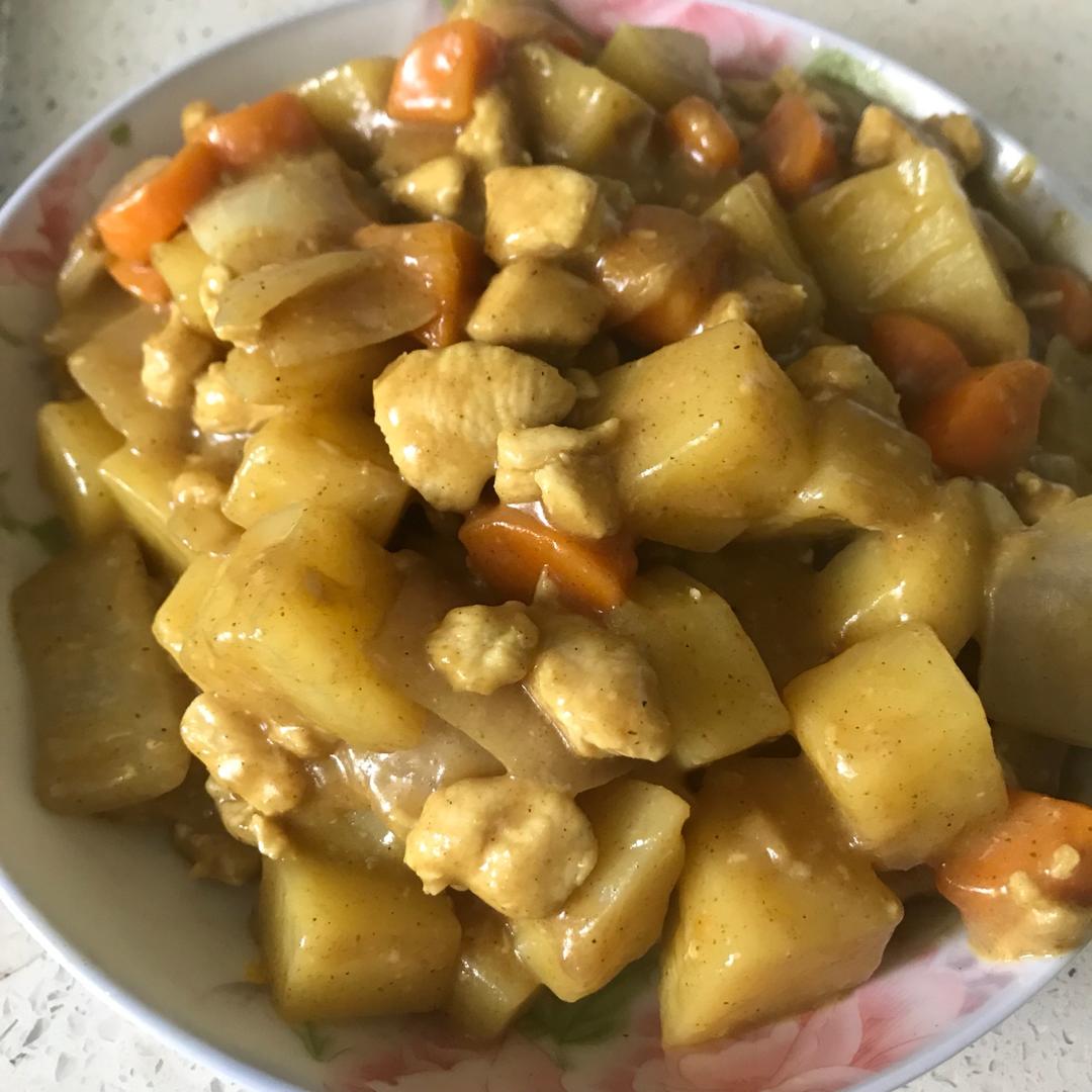 咖喱鸡肉（零失败超详细版）