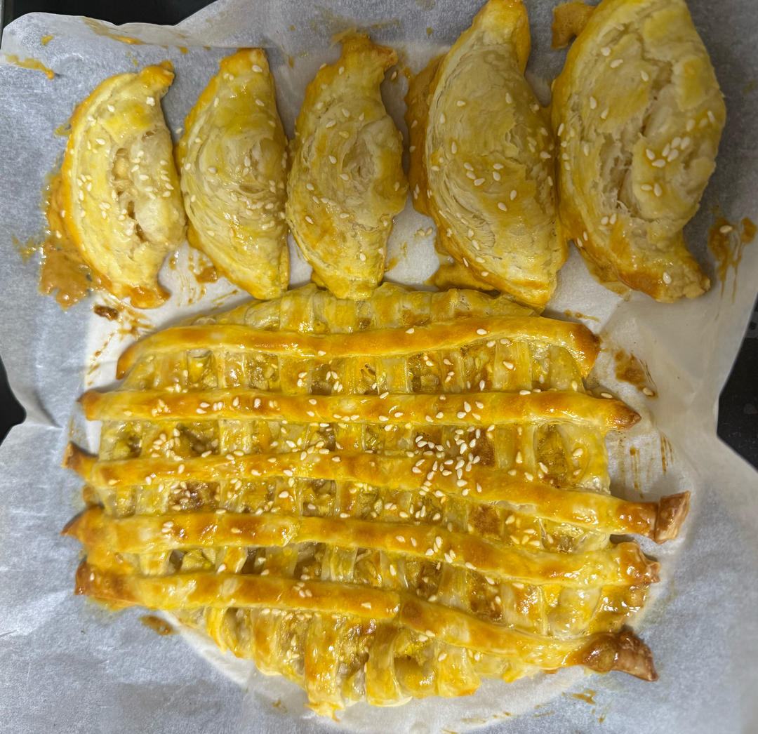 零失误手抓饼苹果派