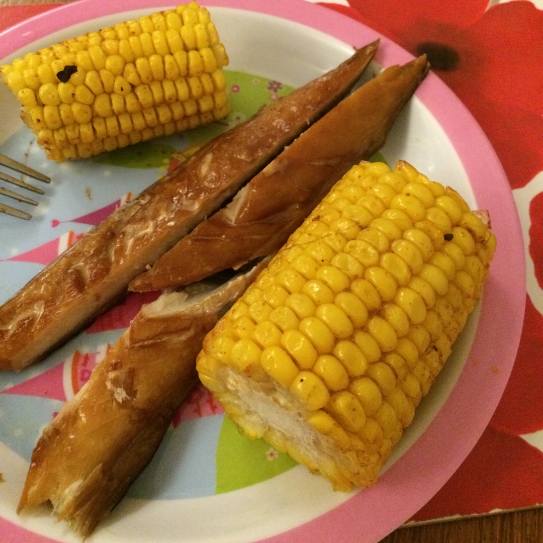 私房烤玉米