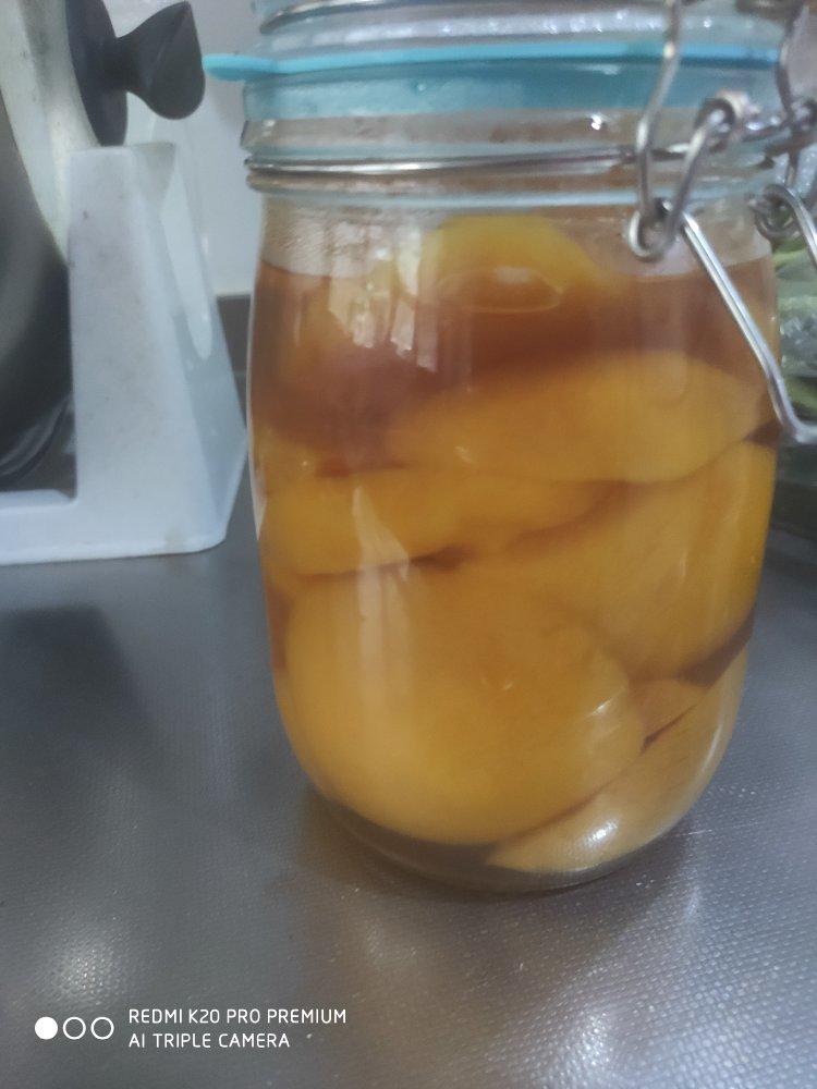 自制黄桃罐头（零添加）
