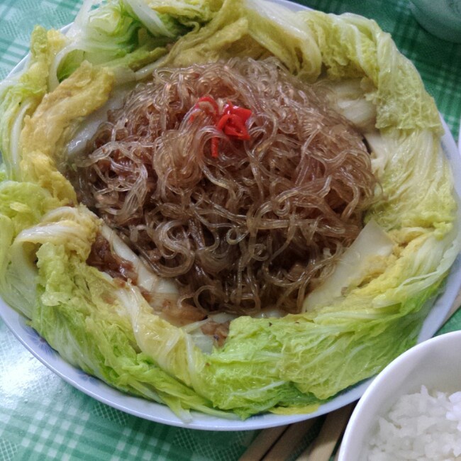 蒜蓉粉丝娃娃菜