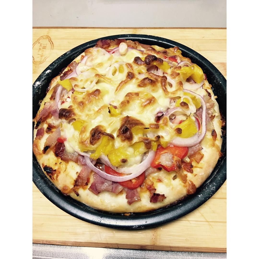 不用酵母的披萨底 No Yeast Pizza Dough