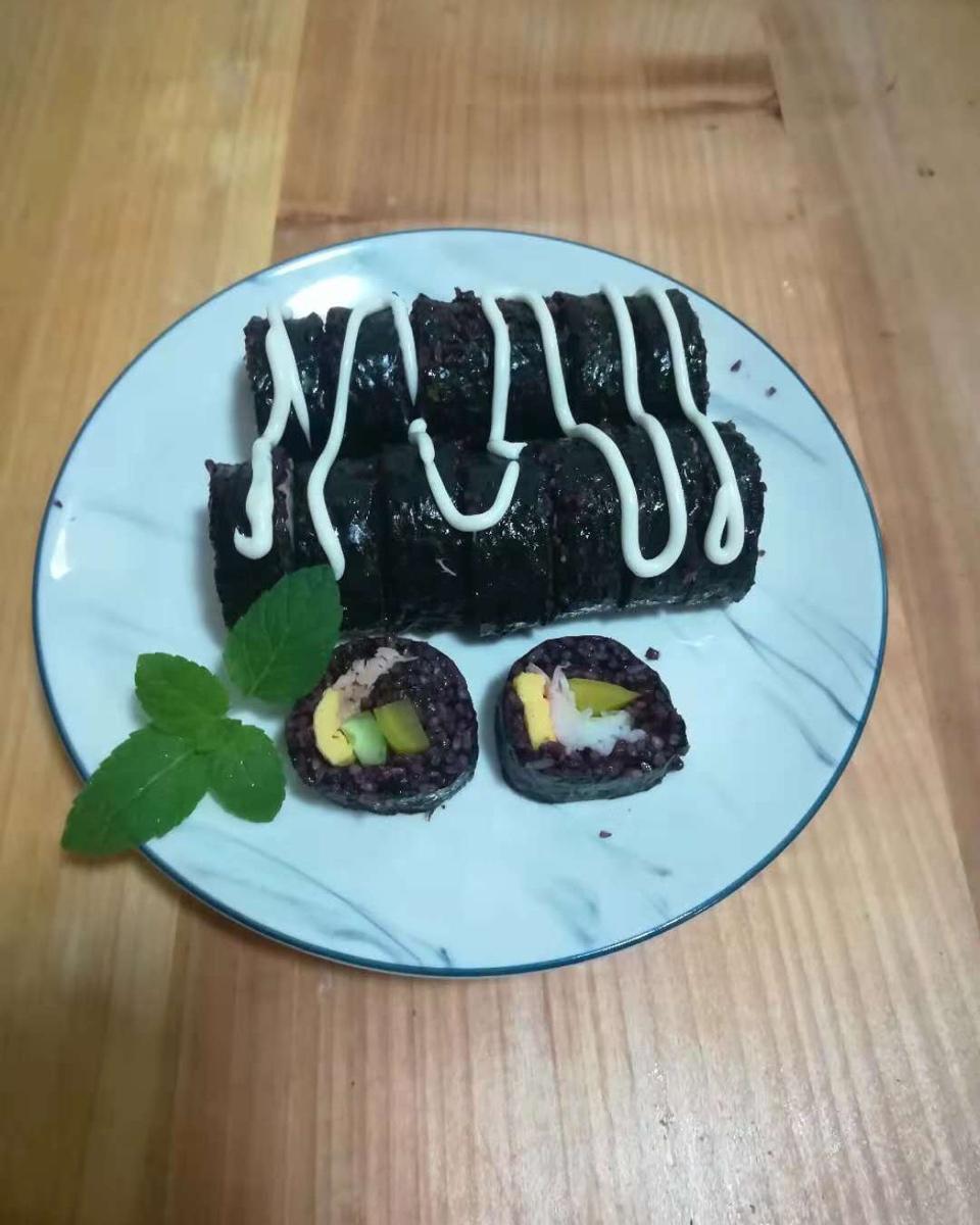 紫米反卷寿司