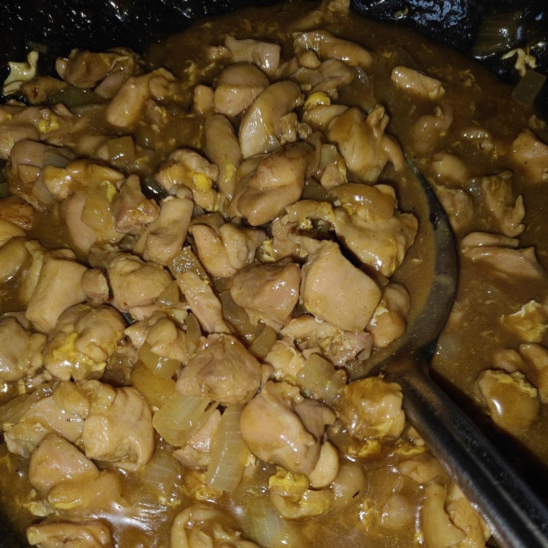 咖喱土豆鸡块