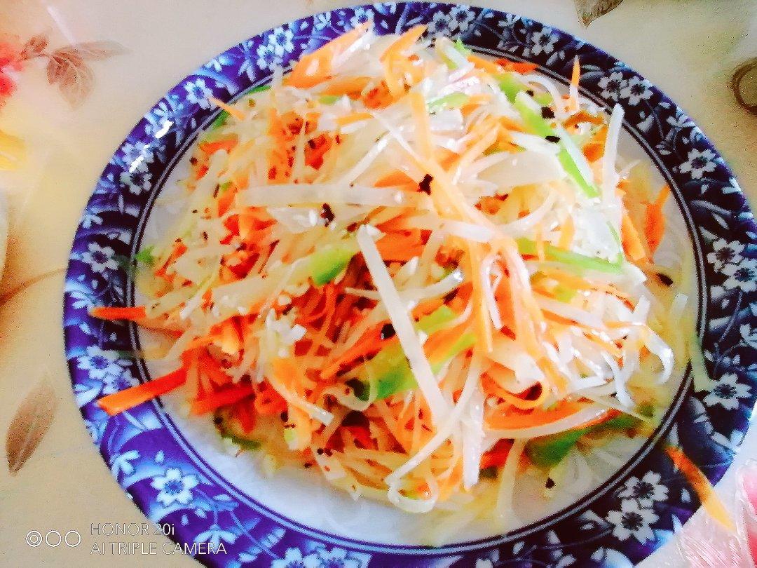 爽口炝拌土豆丝