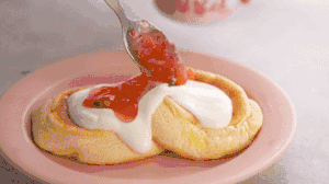 舒芙蕾松饼——快手早餐系列【曼食慢语】的做法 步骤9