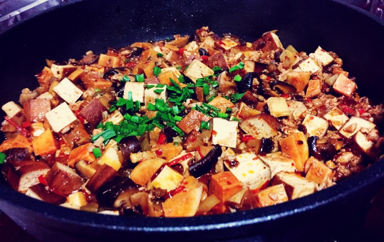 下饭神器---老干妈炒香干