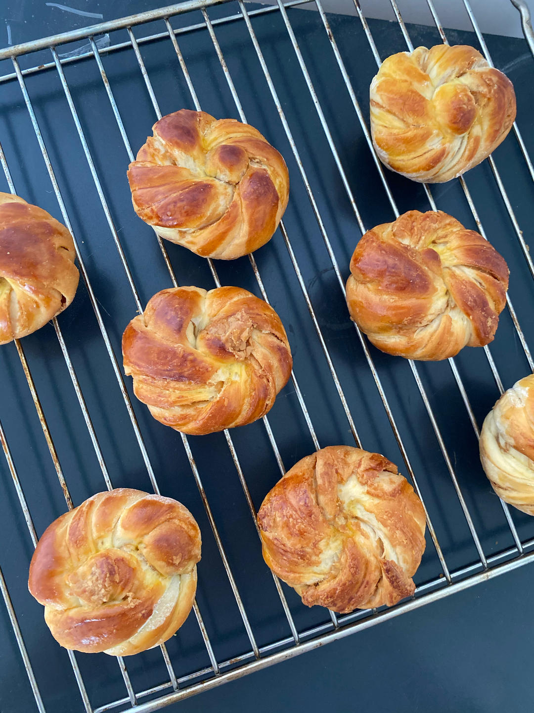 健康美味的花生酱小面包